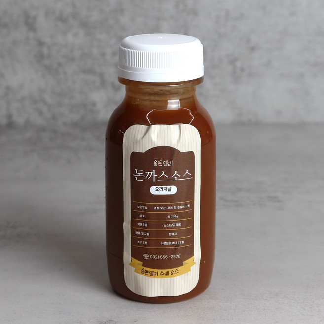 수제 전통 옛날 경양식 돈까스소스 200ml, 1개