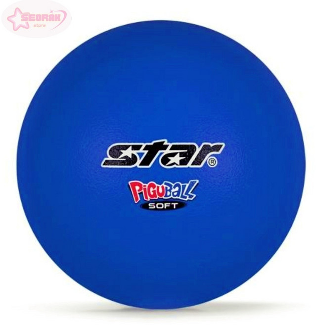 스타 피구공 소프트 2호 CB8102S-07 블루 15.5cm-개(1개입), 본상품, 1개