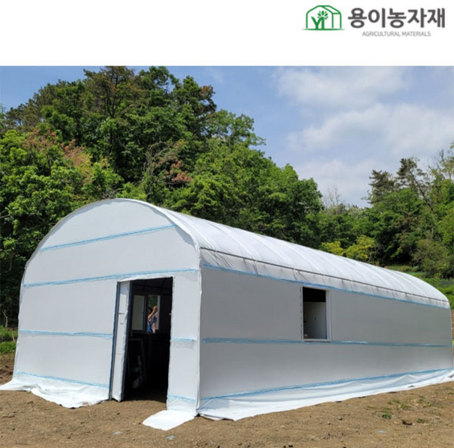 차광필름 다크실드 (차광 100%) 폭 9m 열차단 그늘막비닐, 9m x 10m