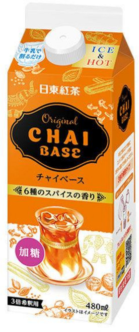 일본 닛토 홍차 오리지널 차이밀크티 베이스 원액 시럽 480ml x 3개, 단품, 1개, 1개입