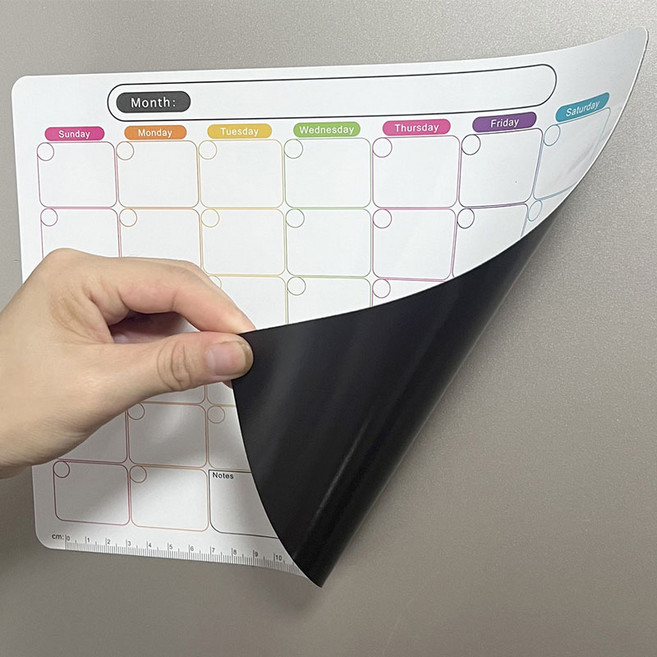 코코쥬 붙이는 냉장고 자석보드 화이트보드, 칼라