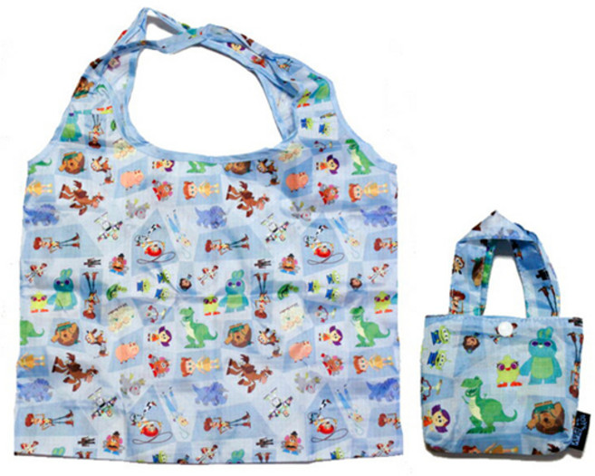 토이스토리 프린팅 휴대용 마켓백 시장가방 토트백