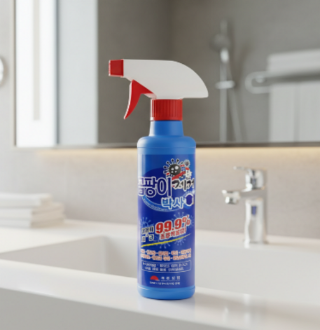 케미칼인벤* 팡이팡이 곰팡이 제거 스프레이 (분무기노즐포함), 1세트, 500ml