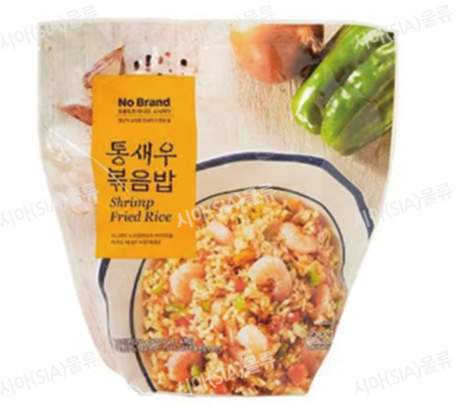 노브랜드 통새우볶음밥 종이박스포장, 아이스보냉백포장, 1개, 1kg
