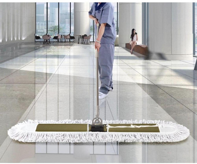실내 체육관 대걸레 초대형 강당 학교 건물 막대걸레, 75cm 더스트 푸셔( 교체 천)