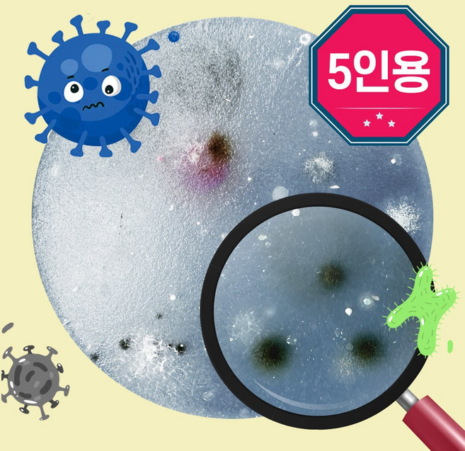 세균배양 실험키트 5인용 배지 만들기 과학 손세균검사, 1개