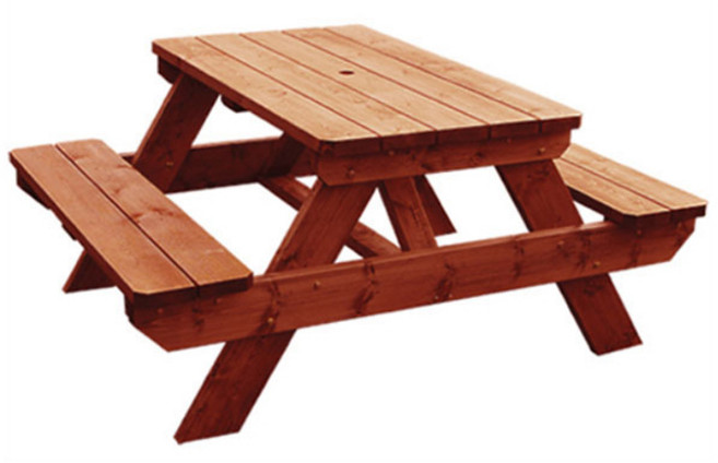 모두몰 / SPA-01 원목 테이블 세트 (나왕), 파라솔홀 있음, 라임그린