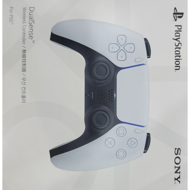 PS5 듀얼센스 무선컨트롤러 화이트 / 한국정품 / 새상품