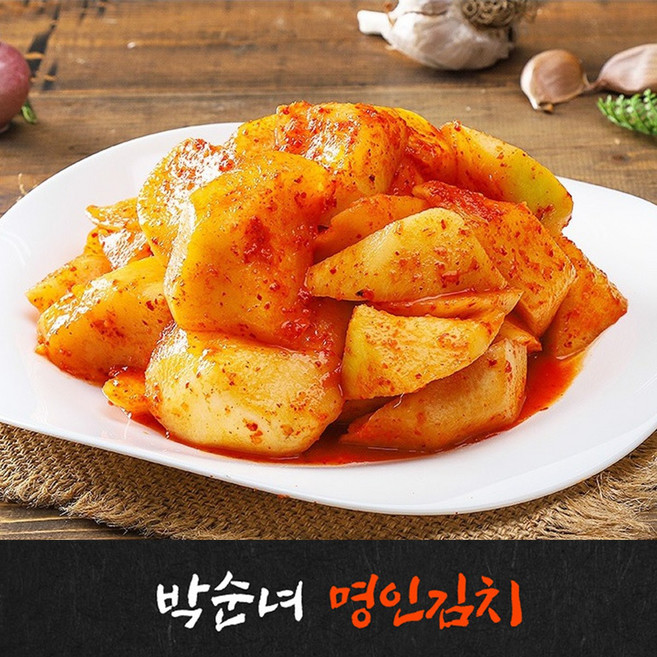 [박순녀 명인김치] 국내산100% 섞박지 석박지 전라도김치 주문 당일제조, 1개, 3kg