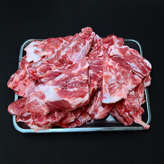 국내산 돼지 돈목뼈 돈등뼈 2kg, 1개