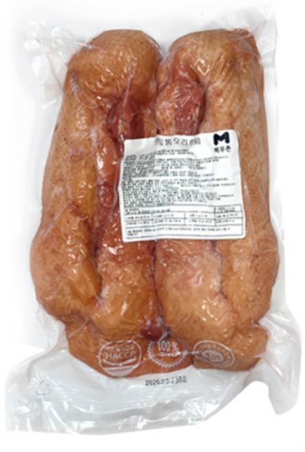 목우촌 국산 순살 통 오리 바베큐 한마리, 1.1kg, 1개