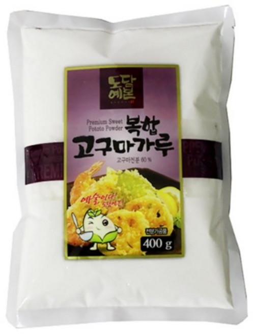 초야식품 도담예본 복합 고구마가루, 400g, 8개