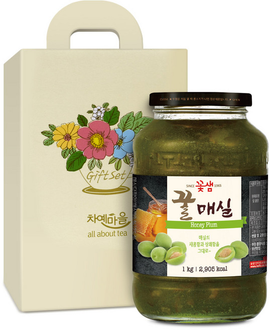 차예마을 매실 차 꿀 과일 청 선물세트.., 1개
