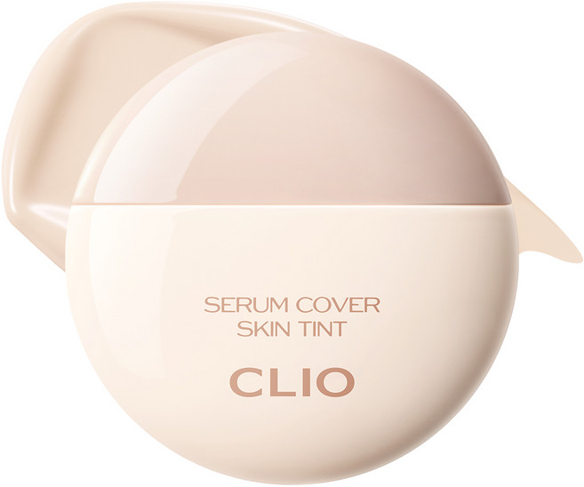 [파데프리] 클리오 세럼 커버 스킨 틴트 기획세트 (+퍼프내장), 01 밀크베이지, 1개