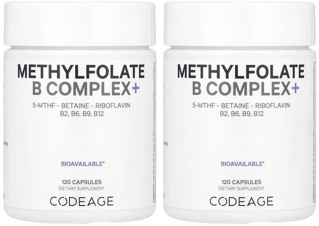 코드에이지 메틸엽산 B 복합체, 2개, 120정 - 쿠팡