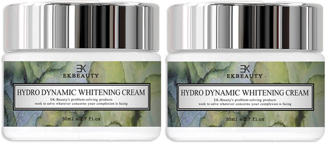 이케이뷰티 강력미백크림 기미 검버섯 알부틴5% 남여 모든연령 기능성 무파라벤제품, 50g, 2개