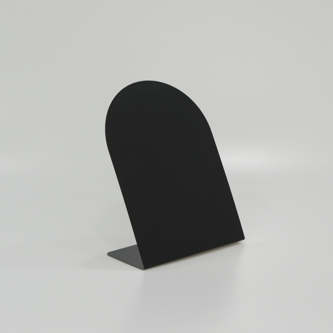 소프트헤드라이트 모던 데스크 자석 메모보드 미니 스탠드, 블랙, 1개