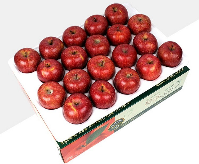 [명품농원] 당도선별 문경 사과 5kg 선물세트, 1박스, 05. 명품농원 중소과 5kg(20~21과)-선물용