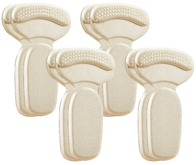 라이크 잘라쓰는 신발 뒤꿈치 보호 패드 3종 x 4p 세트, 1세트, 베이지