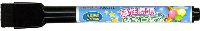 Success成功 1302 附擦細字白板筆(多色), 1個, 藍