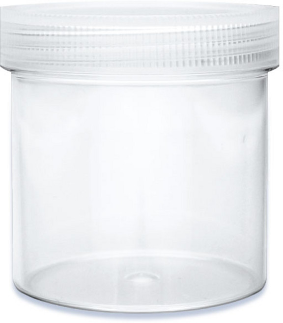 슬라임 쿠키 소분통 180ml PS투명용기, 180ml 반투명캡, 1개