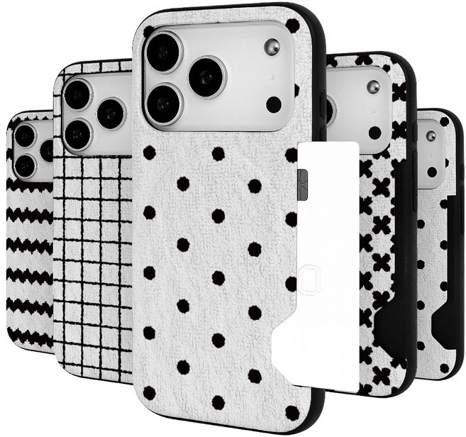 이케미 몽글 그래픽 맥세이프 기능 슬라이드 카드범퍼 케이스