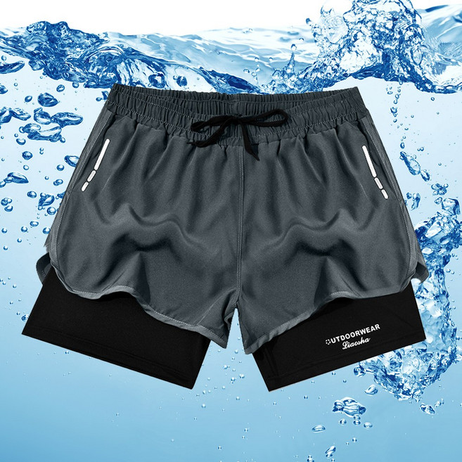 르디아망 남자수영복 반바지 래쉬가드 투인원 워터팬츠 5부 보드숏 숏사각