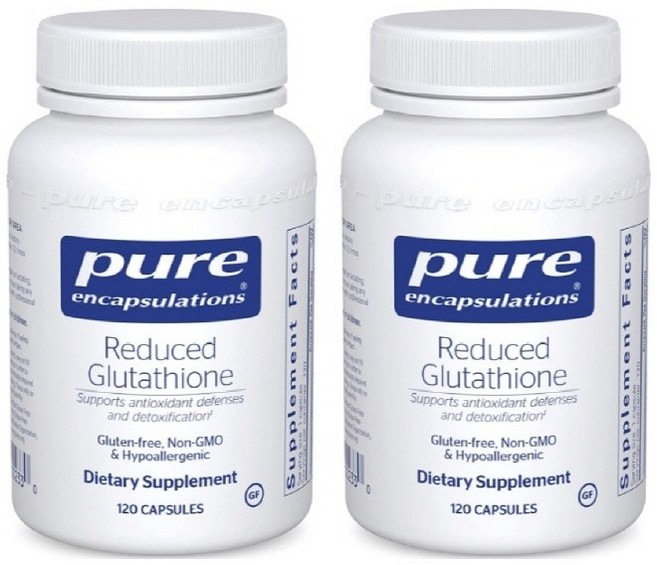 PureEncapsulations 퓨어 리듀스드 글루타치온, 120정, 2개