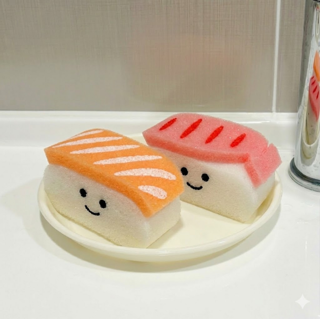 부드러운 다용도 스펀지, 1개, 1개입