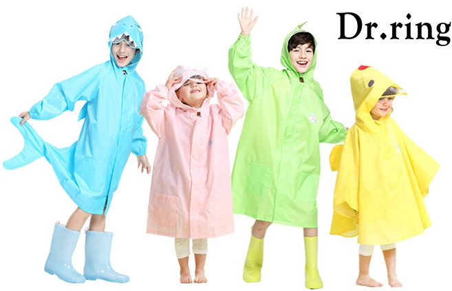 닥터링 유아 어린이 우비