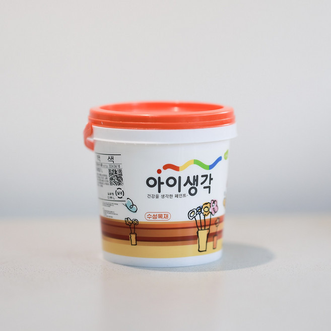 삼화페인트 아이생각 수성목재 반광 친환경 목재페인트, 아이스워터, 1L, 1개
