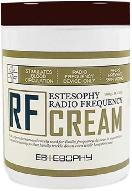에스테소피 RF 고주파 관리 전용 마사지 영양 보습 크림 대용량 1000g, 1kg, 1개