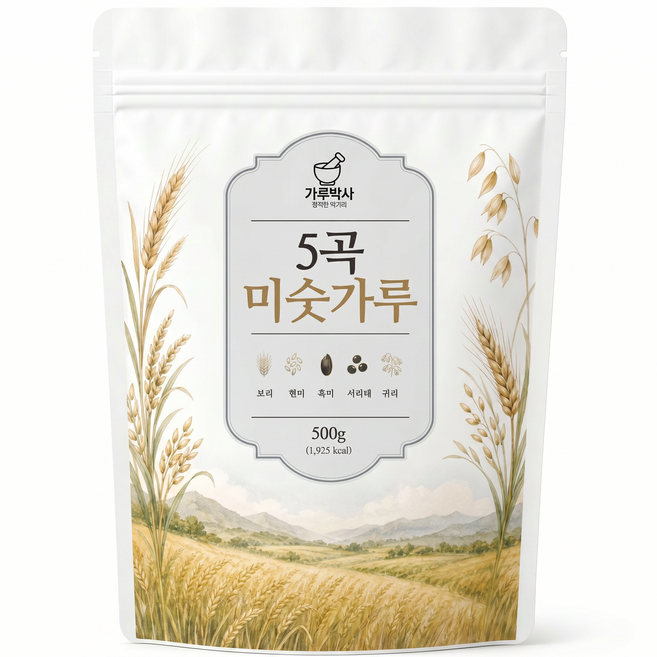가루박사 5곡 미숫가루, 1개, 500g