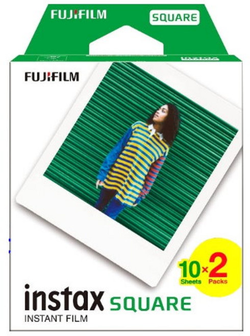 FUJIFILM instax SQUARE 相機底片 (20張裝) - 記錄生活每一刻, 1個
