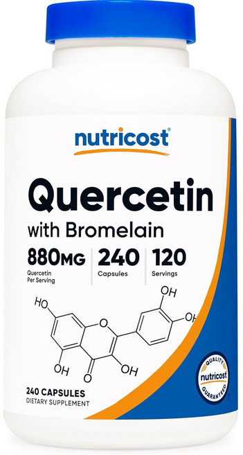 뉴트리코스트 케르세틴 800mg 캡슐, 1개, 240정