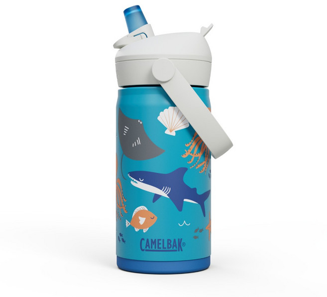 Camelbak eddy 350ml 兒童吸管, 1個, 不鏽鋼保溫瓶(保冰) 海洋世界25