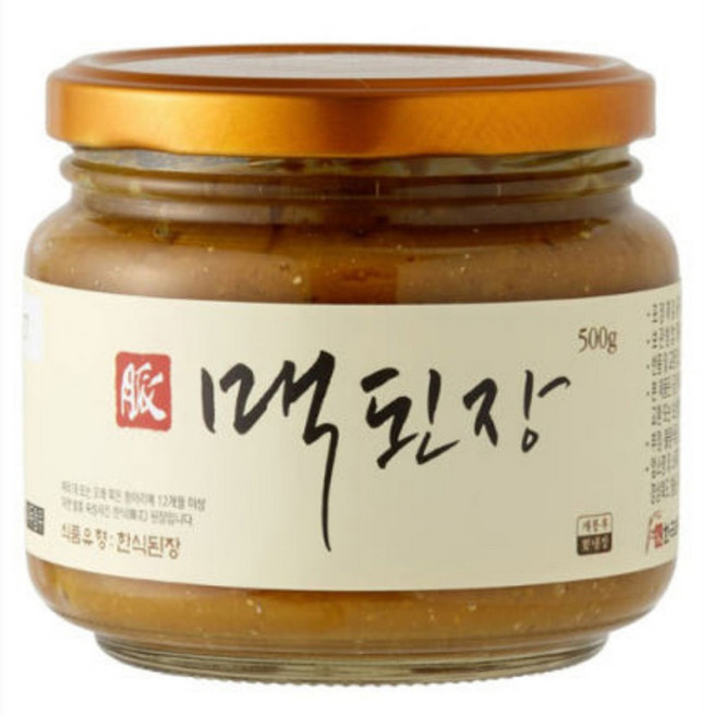 한국맥꾸룸 맥된장 된장, 1개, 500g