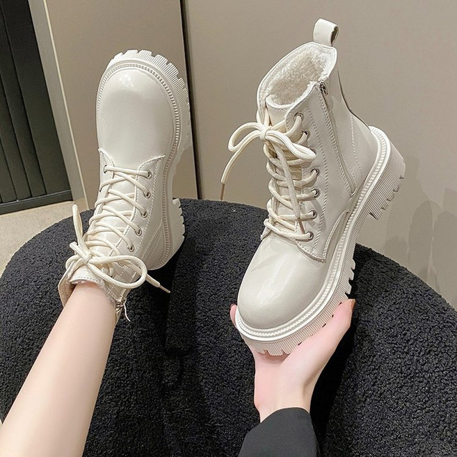 스타일닥터 여성 가을 겨울 기모워커 여성용 따뜻한 신발