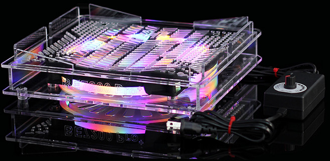 에이수스 TX-AX6000 무선 고속 유공유기 현물재고 와이파이 모델이 쿼드코어 아수스 천선 라우터, 1개, 투명 컬러풀 속도조절무음버전