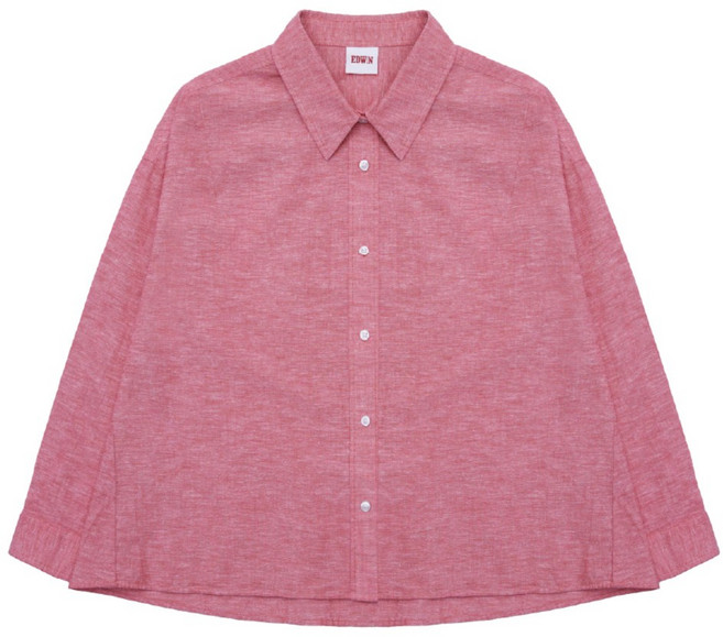 여성 린넨 블렌디드 셔츠