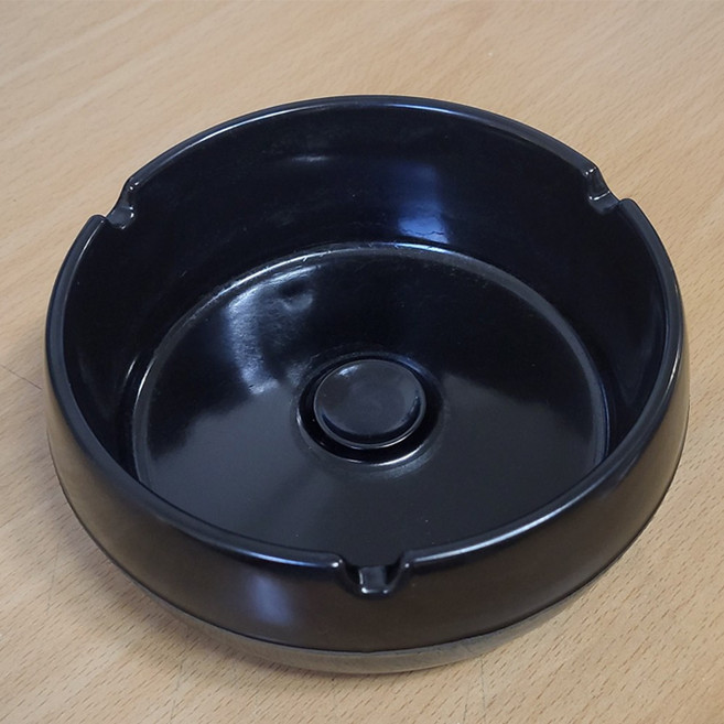 업소용 멜라민소재 재털이 (10개) 재떨이, 10개, 블랙