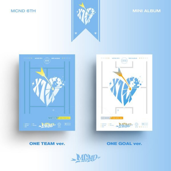 [CD] MCND - 미니앨범 6집 : X10 [PHOTO BOOK ver.][2종 중 1종 랜덤 발송] : *[종료] 포스터 증정 종료