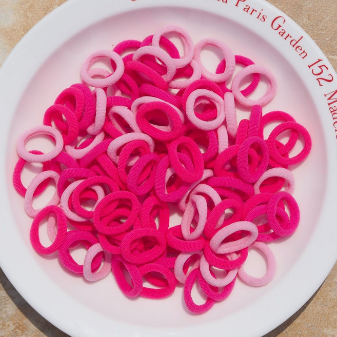 제이팩 안아픈 마카롱 머리끈 대용량 500개