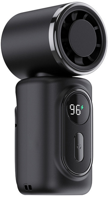 minifon MINI冰敷夾扇 16°C製冷風, 星耀黑, 超導製冷
