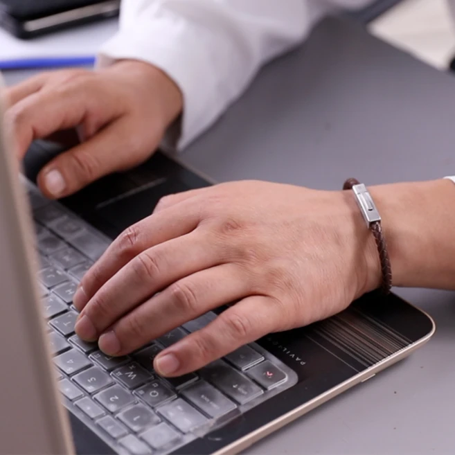 콜란토테 타오루프 레온 건강팔찌 (브라운 S) 통증완화 건강의료기기, 1개 - 쿠팡