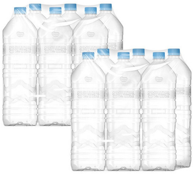 동원샘물 무라벨 2L 12병 /생수, 12개