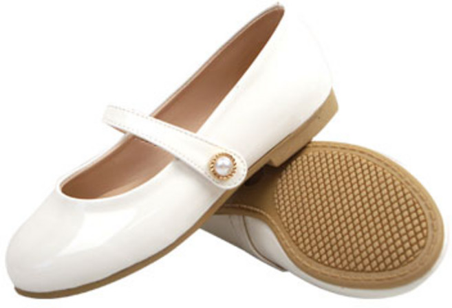 J27 여아용 로맨틱 진주구두 메리제인 구두