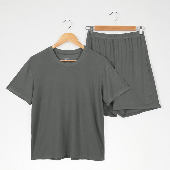 엘라운지 남성 아이스 스판 홈웨어 파자마 세트