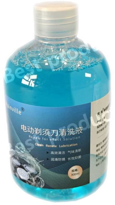 파나소닉 브라운 면도기 세척액 호환 필립스 전기면도기 헤드 청소 소독 세정제 리필 300ml 1병