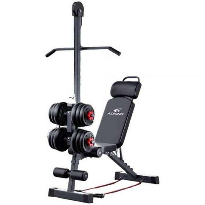 벤치프레스 팔운동 이두 머신 렛풀다운 프리처컬 기구